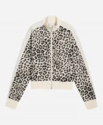 Running Point S02 Sofia Leopard Print Track Jacket