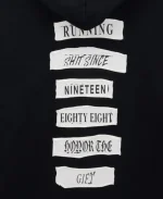 Running Shit Since 1988 Zip Up Hoodie
