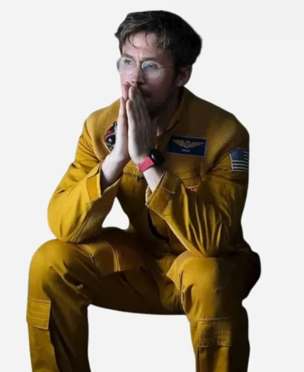 Ryan Gosling Project Hail Mary Yellow Jumpsuit