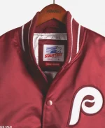Ryan Phillippe Phillies Burgundy Varsity Jacket