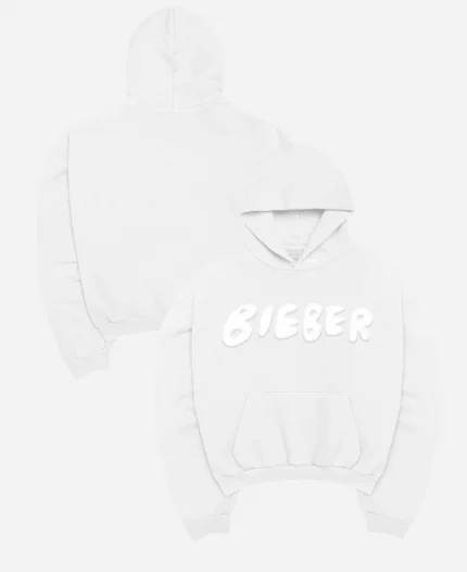 SKYLRK Bieber White Hoodie