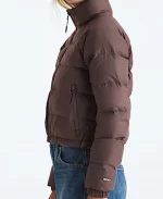Samantha Hart 9-1-1 Nashville 2025 Brown Puffer Jacket