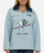 Sams Club Snoopy Quarter-Zip Jacket