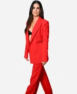 Sandra Bullock CinemaCon 2026 Practical Magic 2 Presentation Red Suit
