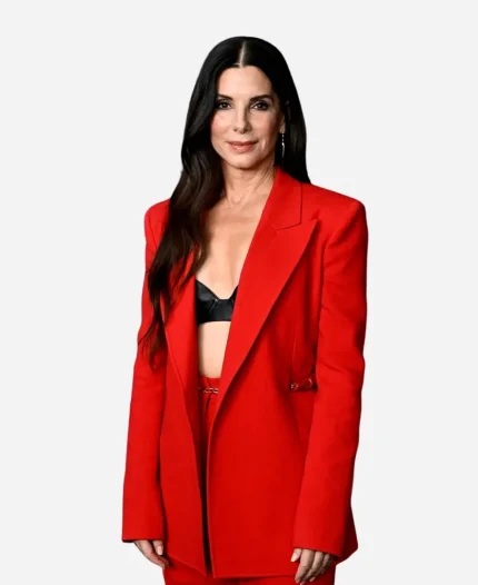 Sandra Bullock CinemaCon Red Suit