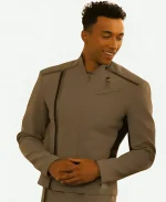 Sandro Rosta Tv Series Star Trek Starfleet Academy Caleb Mir Grey Uniform Jacket
