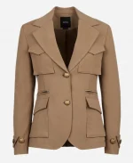 Sarah Michelle Gellar Ready or Not 2 Here I Come Jacket - Khaki