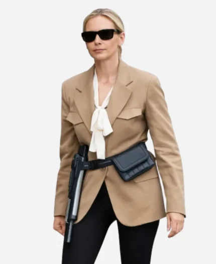 Sarah Michelle Gellar Ready or Not 2 Here I Come Khaki Jacket