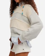 Saturday Night Live S51 Jane Wickline Striped Hoodie