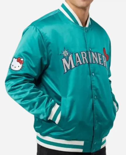 Seattle Mariners Hello Kitty Bomber Jacket