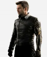 Sebastian Stan The Falcon and the Winter Soldier Bucky Barnes Leather Jacket