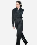 Shailene Woodley Petar Petrov FW26 Emmy Season Toast to TV Black Jumpsuit