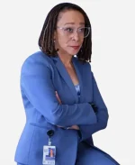 Sharon Goodwin Chicago Med S11 Blue Blazer