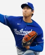 Shohei Ohtani LA Dodgers v San Francisco Giants Jersey In Royal Blue