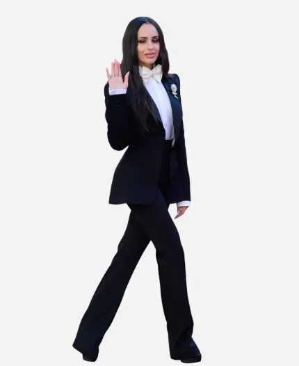 Sofia Carson The Devil Wears Prada 2 Premiere Black Suit