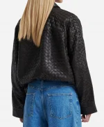 Sophia Geiss Black Vermont Leather Jacket