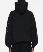 Sp5der OG Web Black And White Pullover Hoodie