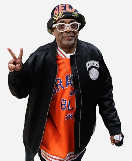 Spike Lee 2026 Knicks Black Jacket
