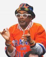 Spike Lee Orange & Blue  Half-Zip Shirt