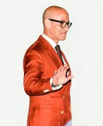 Stanley Tucci The Devil Wears Prada 2 NYC Blazer - Red