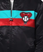 Starter 2026 Arizona Diamondbacks Satin Varsity Jacket - Black
