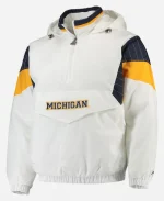 Starter 2026 Michigan Wolverines Breakaway Quarter-Zip Hooded Jacket