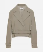 Steffy Forrester The Bold and the Beautiful Grey Wool Jacket