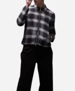 Stephen Babies S01 Black Checkered Jacket