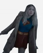 Supergirl Kara Zor-El Brown Cotton Jacket