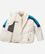 Supreme x Spyder Technical White Hooded Jacket