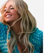 Sydney Sweeney Euphoria S03 Checkered Cardigan