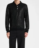 TV Show The Today Show 2026 Colman Domingo Black Polo Shirt