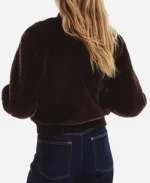 Tasha Fox Chicago PD S13 Brown Fur Jacket