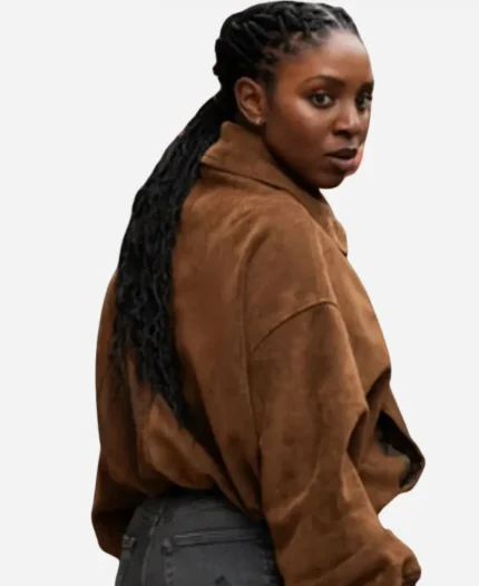 Tasha Fox Chicago PD S13 Suede Jacket