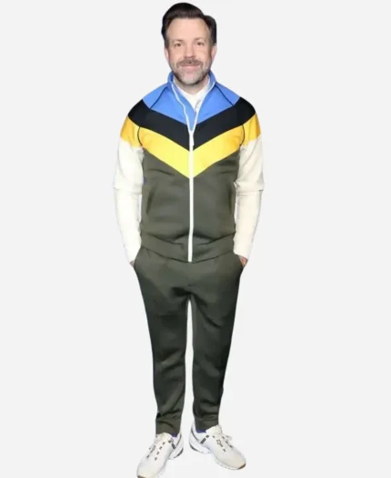 Ted Lasso S03 Premiere Jason Sudeikis Tracksuit
