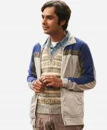 The Big Bang Theory Raj Koothrappali Striped Track Jacket