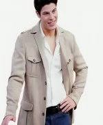 The Bold and the Beautiful R.J. Forrester Beige Wool Jacket