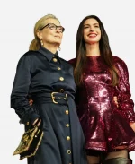 The Devil Wears Prada 2 2026 Meryl Streep Long Coat - Blue