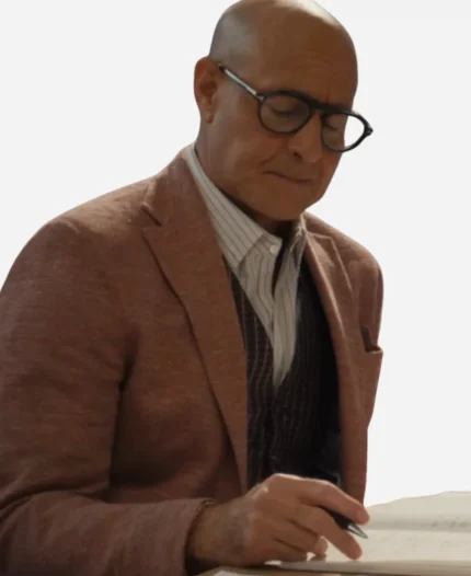 The Devil Wears Prada 2 Nigel Light Brown Blazer