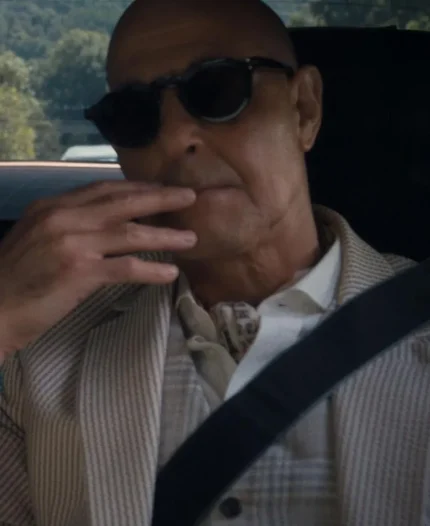 The Devil Wears Prada 2 Stanley Tucci Stripes Blazer For Sale