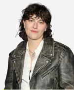 The Drama Premiere NYC 2026 King Princess Black Leather Jacket