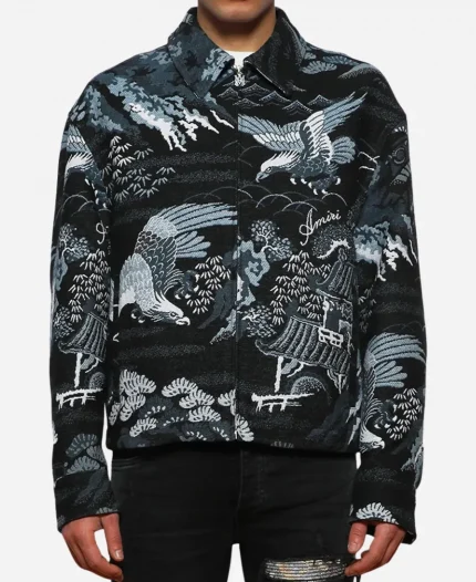 The Fall and Rise of Reggie Dinkins Bird Jalyn Hall Print Jacket