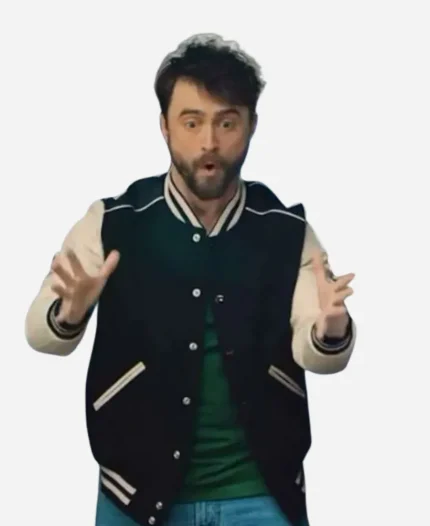 The Fall and Rise of Reggie Dinkins Daniel Radcliffe Varsity Jacket