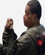 The Fall and Rise of Reggie Dinkins Tracy Morgan Leather Jacket In Brown