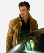 The Genesis Project 2026 Roman Clepper Brown Suede Leather Jacket