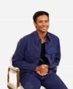 The Jennifer Hudson Show S04 Jaafar Jackson Blue Utility Jacket