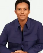 The Jennifer Hudson Show S04 Jaafar Jackson Jacket - Blue