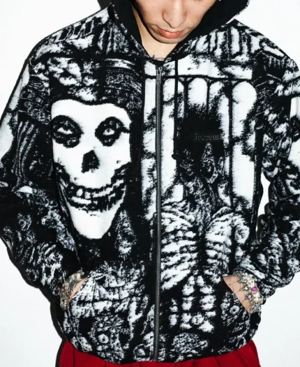 The Misfits x Supreme SS26 Hooded Sweater
