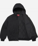 The Misfits x Supreme SS26 Hooded Work Jacket In Black