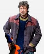 The Riders 2026 Brad Pitt Purple Wool Jacket